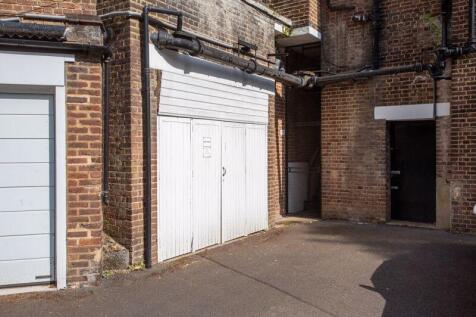 Garage doors closed