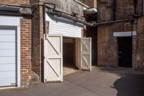 Garage doors open