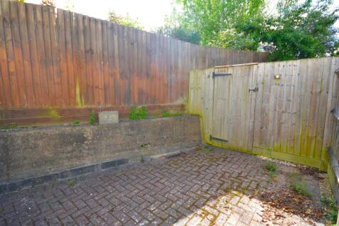 Courtyard/Storage Area leading to garage