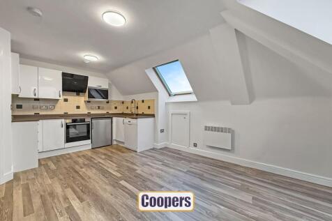 Open plan kitchen/living room