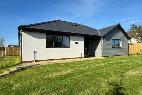 Front elevation with lawn garden