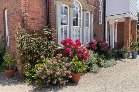 Stunning entrance to apartments