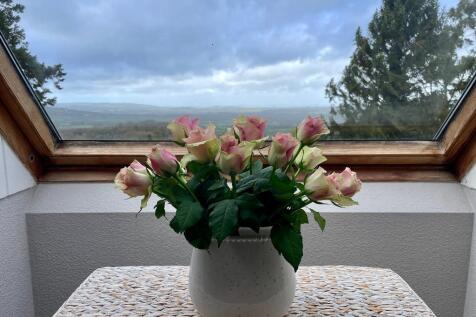 Main bedroom with stunning views