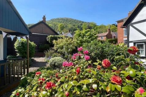 Cottage garden with hill views