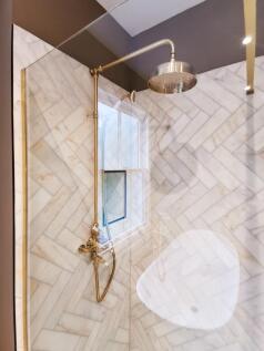 Walk-in shower example