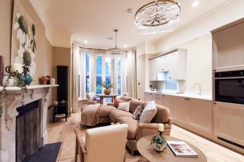 French doors leading to a private garden