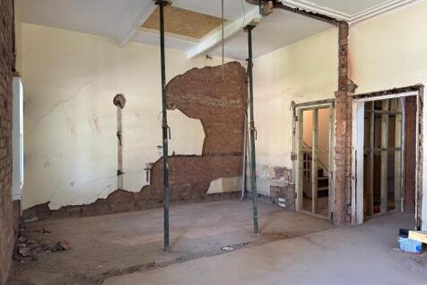 Bedroom under construction