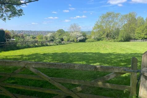 Paddock and views over Bromyard