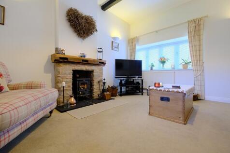 Sitting room with log burner