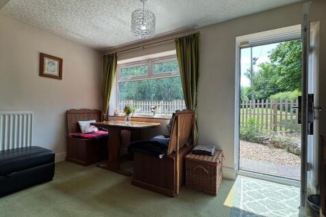 Dining area in sitting room