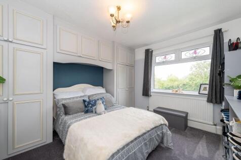 Bedroom 1 with fitted wardrobes