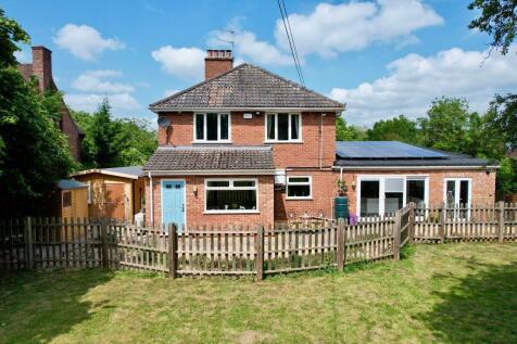 Rear of house and solar panels