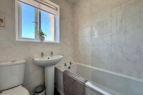 Fully tiled bathroom