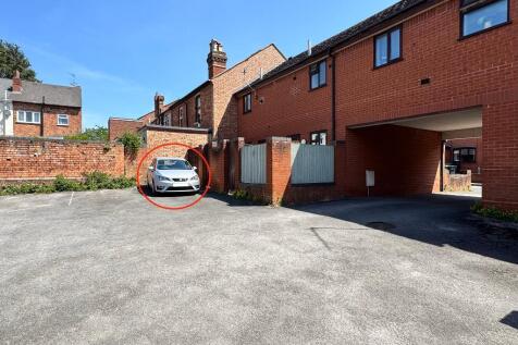With allocated parking directly outside