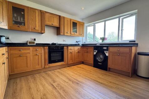 Fully fitted kitchen with amazing views