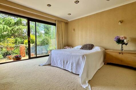 Main bedroom and large sun terrace