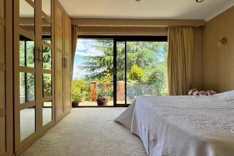 Main bedroom and large sun terrace
