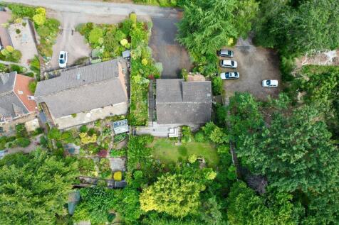 Aerial view of Newlands House, Back Lane