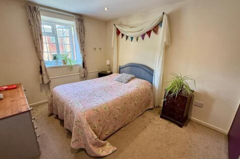 Bedroom 1 with hill view