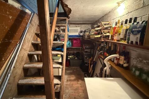 Basement with two sections