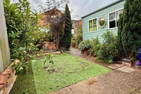 Parking space at the rear of the house