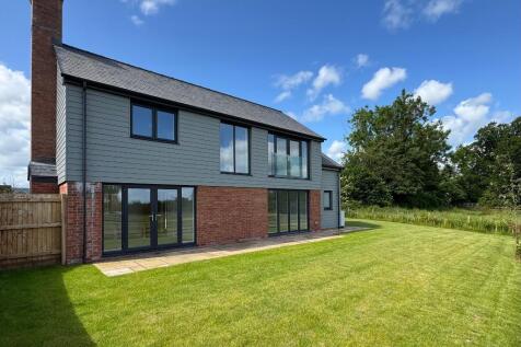 Rear of the house and garden