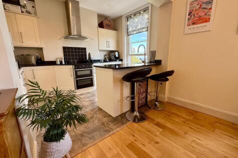 Kitchen with fabulous views