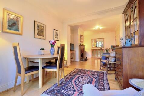 TV/Family room with dining area