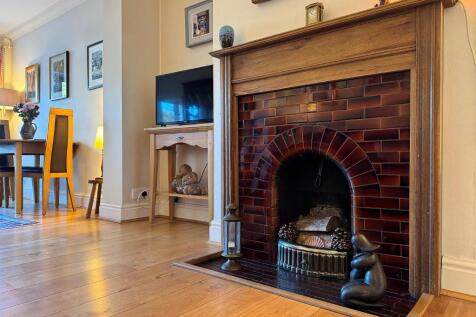 Authentic real log fire