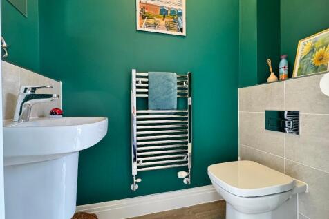 Handy cloakroom on ground floor