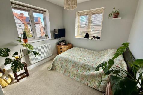 Bedroom 2 with fitted wardrobes