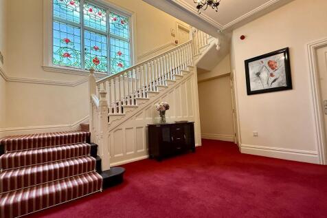 Entrance hall to building