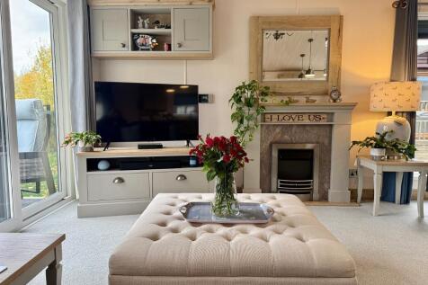 Doors out to the wrap around deck