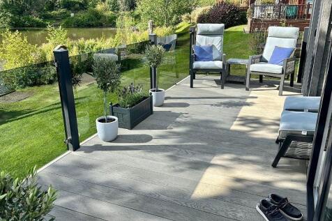 Enjoy the deck and views all year round