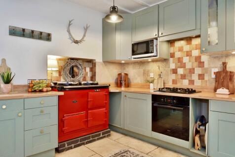 Aga and gas hob and oven