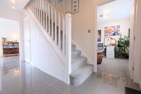 Hallway, study and on to kitchen/living