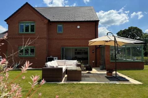 Rear of the house with extra garden room