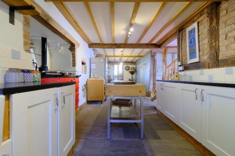 Kitchen and across to dining area
