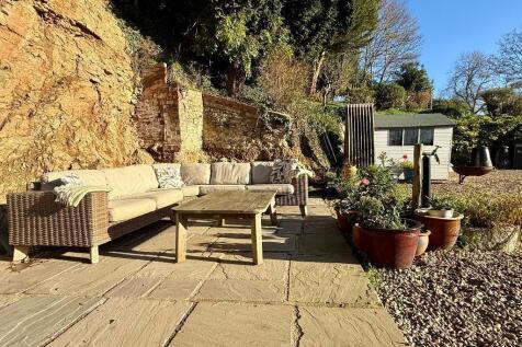 Sun filled seating area