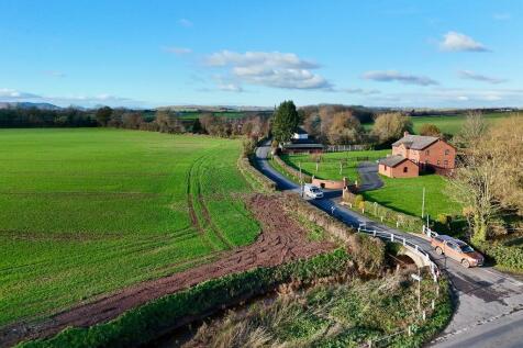 View from the house of wheat fields
