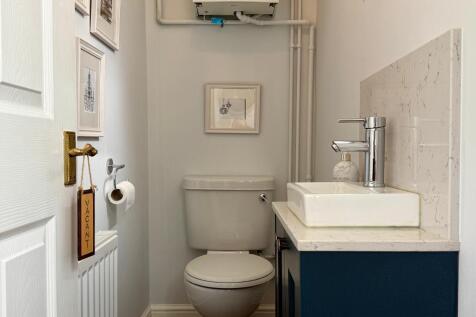 Downstairs cloakroom