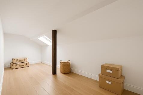 Handy eaves storage area