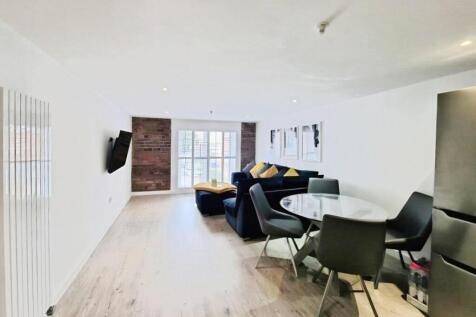 Open plan living area