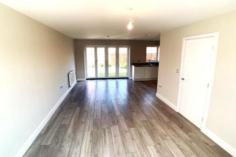 Open plan living area