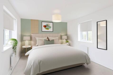 The main bedroom also hosts a private en-suite shower room