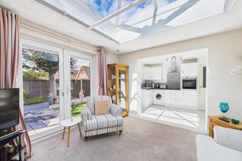 Open Plan Living Space with Kitchen Area