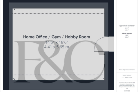 Home Office/Gym/Hobby Room