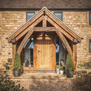 Oak Framed Porch