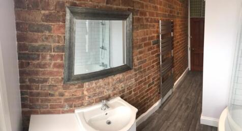 bathroom feature wall