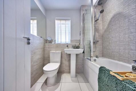 Relaxation in a modern bathroom
